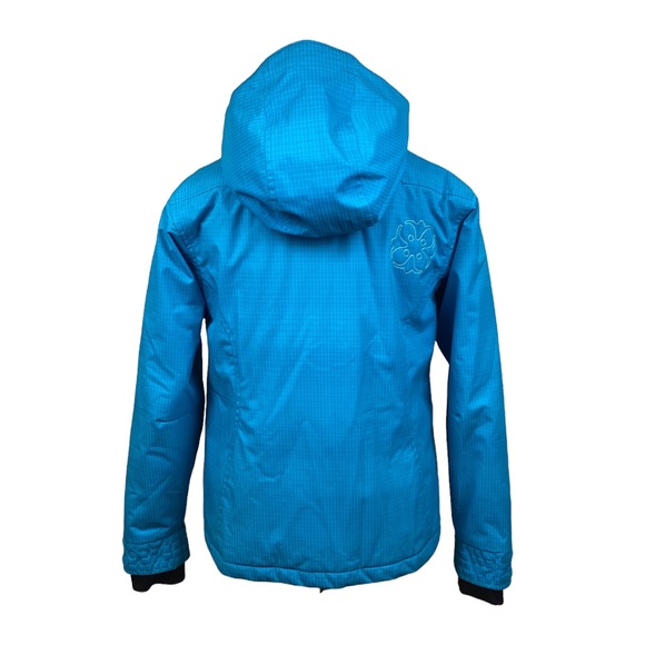Columbia Omni-Tech Ski Coat Jacket Turquoise - Picture 4 of 16